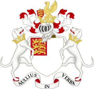 Archivo:Coat of arms of the Royal Society