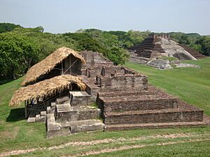 Archivo:Comalcalco.Templo VI y Templo VII