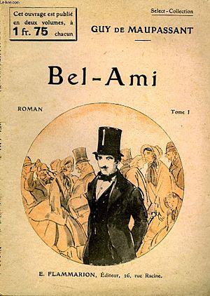 Archivo:Couverture de Bel-ami, éditions Flammarion