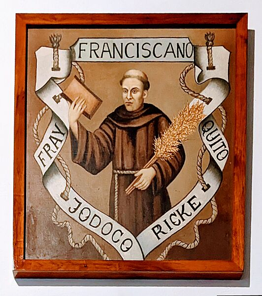 Cuadro Fray Jodoco Ricke