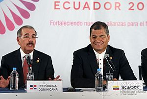 Archivo:Danilo Medina and Rafael Correa