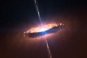 Archivo:Dust disk around massive star