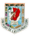 Escudo de San Pedro de las Colonias