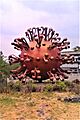 Escultura de Coronavirus