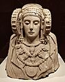 Escultura ibérica "Dama de Elche". Museo Arqueológico Nacional (España). Spain