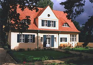 Archivo:Haus Riehl von Ludwig Mies, 2001 nach Instandsetzung von Folkerts Architekten