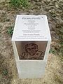 Hito en homenaje a Micaela Portilla en el centenario de su nacimiento (Torre Orgaz, Fontecha)