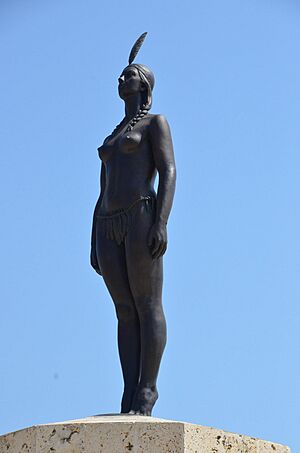Archivo:India Catalina Statue, Cartagena, Colombia (24527547921)