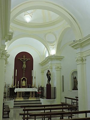 Archivo:Interior de la Ermita de San Sebastián de Valdepeñas de Jaén