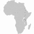 Isolates Africa