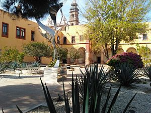 Archivo:Jardín Templo de Santa Rosa de Viterbo2