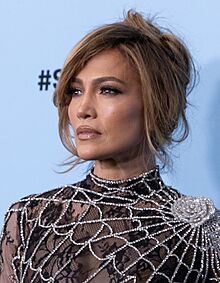 Jennifer Lopez at the 2025 Sundance Film Festival (cropped 3).jpg