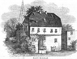 Archivo:Königsberg Kants Wohnhaus 1844 (IZ 03-121)