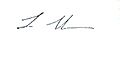 Lina Stern Signatur 1929