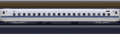 Line scan photo of Shinkansen N700A Series Set G13 in 2017, car 06