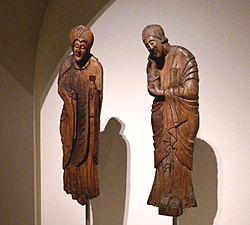 Archivo:MNAC-María y Juan Bautista de St. Eulalia Erill-la-Vall