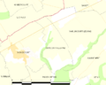 Map commune FR insee code 62389