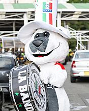 Archivo:Mascota del Once Caldas