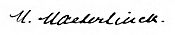 Maurice Maeterlinck's Signature.jpg