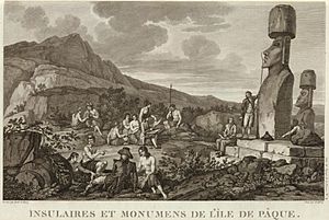 Archivo:Monuments et insulaires de l'île de Pâques 1786