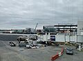 New Concourse D, under construction, at LaGuardia Airport in Queens, New York (cropped)