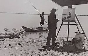 Archivo:Pintando en las lagunas