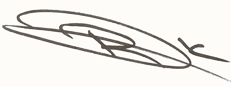 Robert Kubica signature