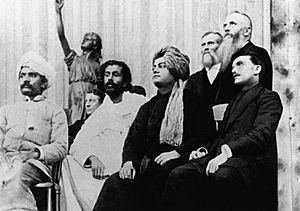 Archivo:Swami Vivekananda at Parliament of Religions