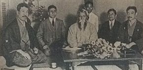 Archivo:Tagore in Japan 1916