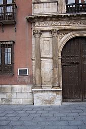 Valladolid palacio Fabio Nelli columnas fachada lou