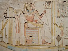 Abydos Tempelrelief Ramses II. 24