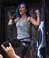 Alissa White Gluz 2014 Wacken 1