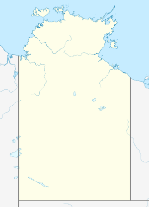 Yuendumu ubicada en Territorio del Norte