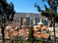 Barrio San Jorge en La Paz, Bolivia