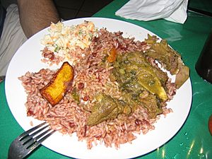 Archivo:Belize mealUploaded on August 4, 2007 by Jimmcclarty