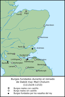 Archivo:Burghs of Dabíd mac Maíl Choluim-es