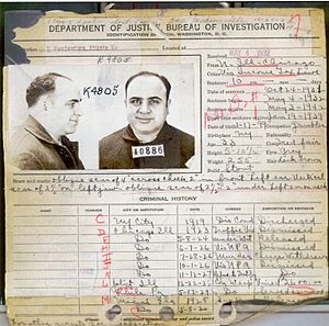 Archivo:Capone’s criminal record in 1932
