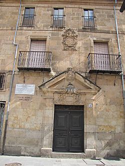 Casa del Regidor Ovaile Prieto Miguel de Unamuno Salamanca.JPG