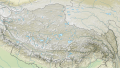 China Tibet Autonomous Region rel location map