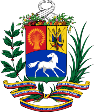 Archivo:Coat of arms of Venezuela (1930-1954)