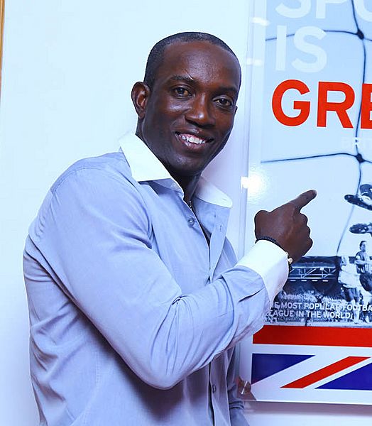 Dwight Yorke in Chennai