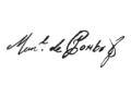 Firma manuel de pombo y ante