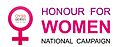 Honour for Women National Campaign Logo