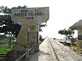 Inicio muelle Puerto Colombia