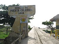 Archivo:Inicio muelle Puerto Colombia