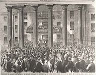 Archivo:Jefferson Davis inauguration