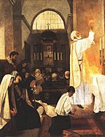 Archivo:Joan Llimona - San Felipe Neri en la consagración de la Santa Misa