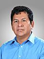 José Luis Flores Colquillo. Official portrait, 2020. Chamber of Deputies of Bolivia