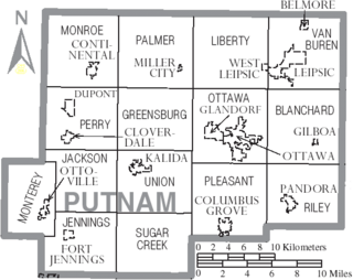 Map of Putnam County Ohio With Municipal and Township Labels.PNG