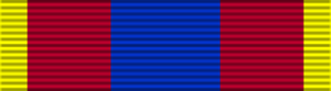 Archivo:Medaille de la Defense Nationale Or ribbon
